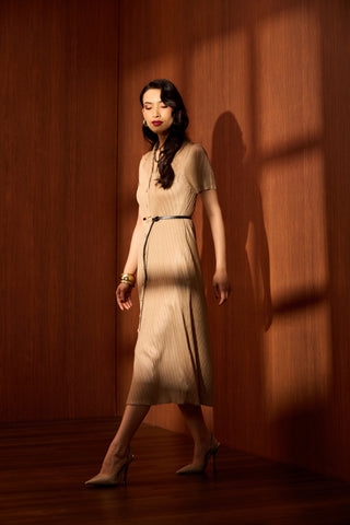 Aurora Dress - Taupe
