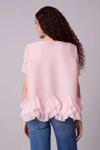 Carli Top - Light Pink