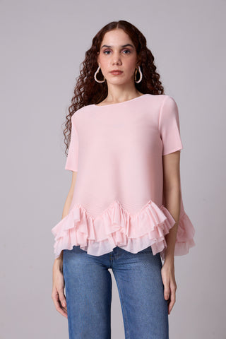 Carli Top - Light Pink