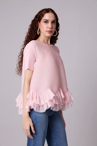 Carli Top - Light Pink