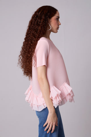 Carli Top - Light Pink