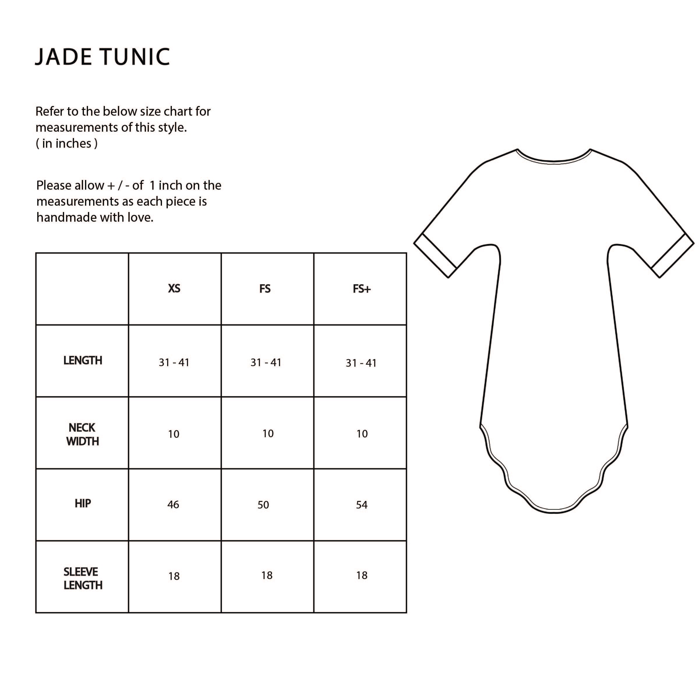 Jade Tunic Set - Blue Cruz Print