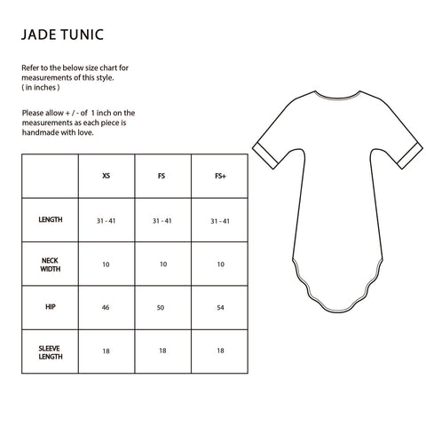 Jade Tunic Set - Blue Cruz Print