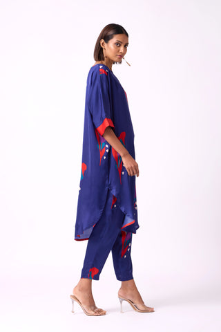 Jade Tunic Set - Blue Cruz Print