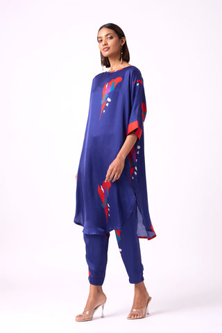 Jade Tunic Set - Blue Cruz Print