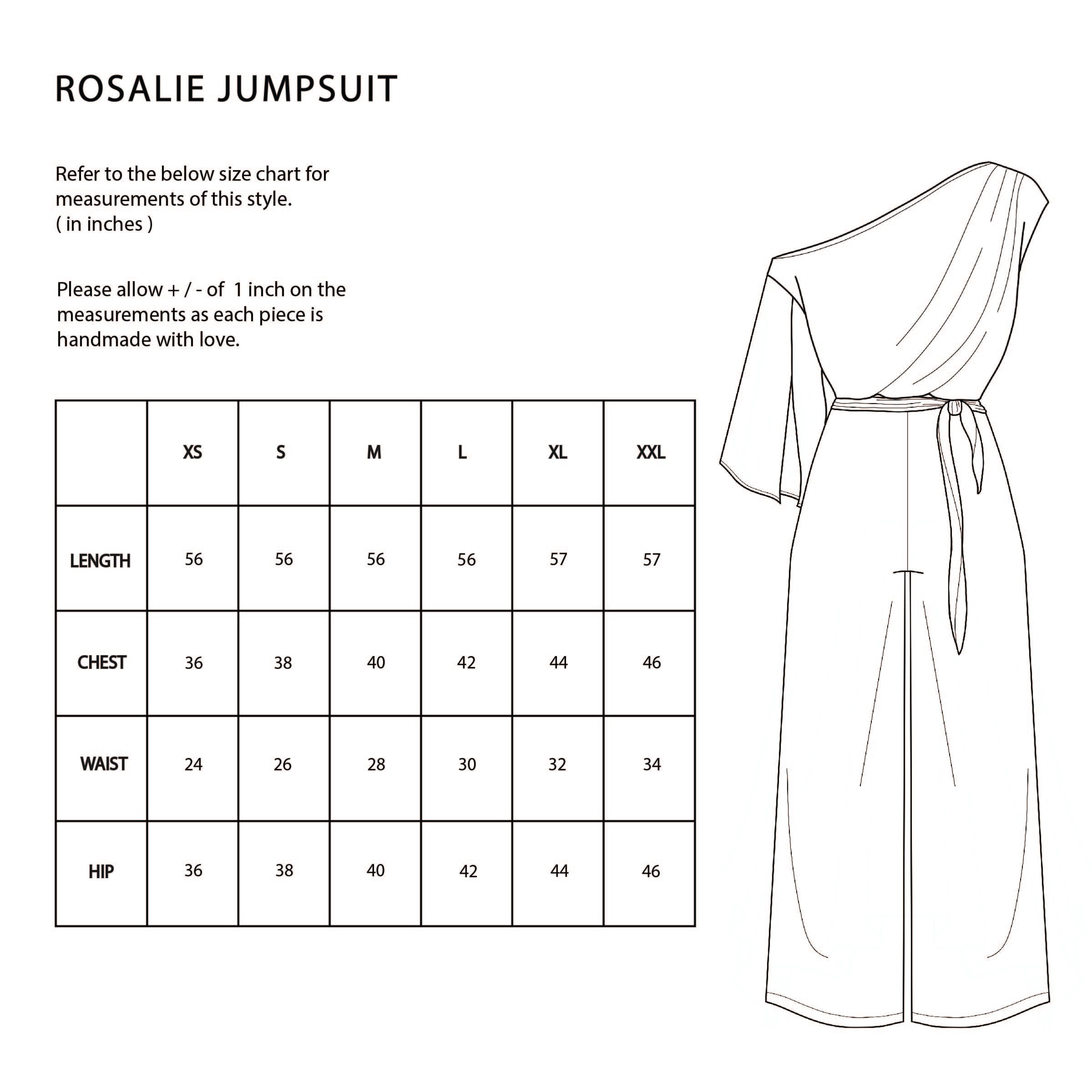 Rosalie Jumpsuit - Dark Silver