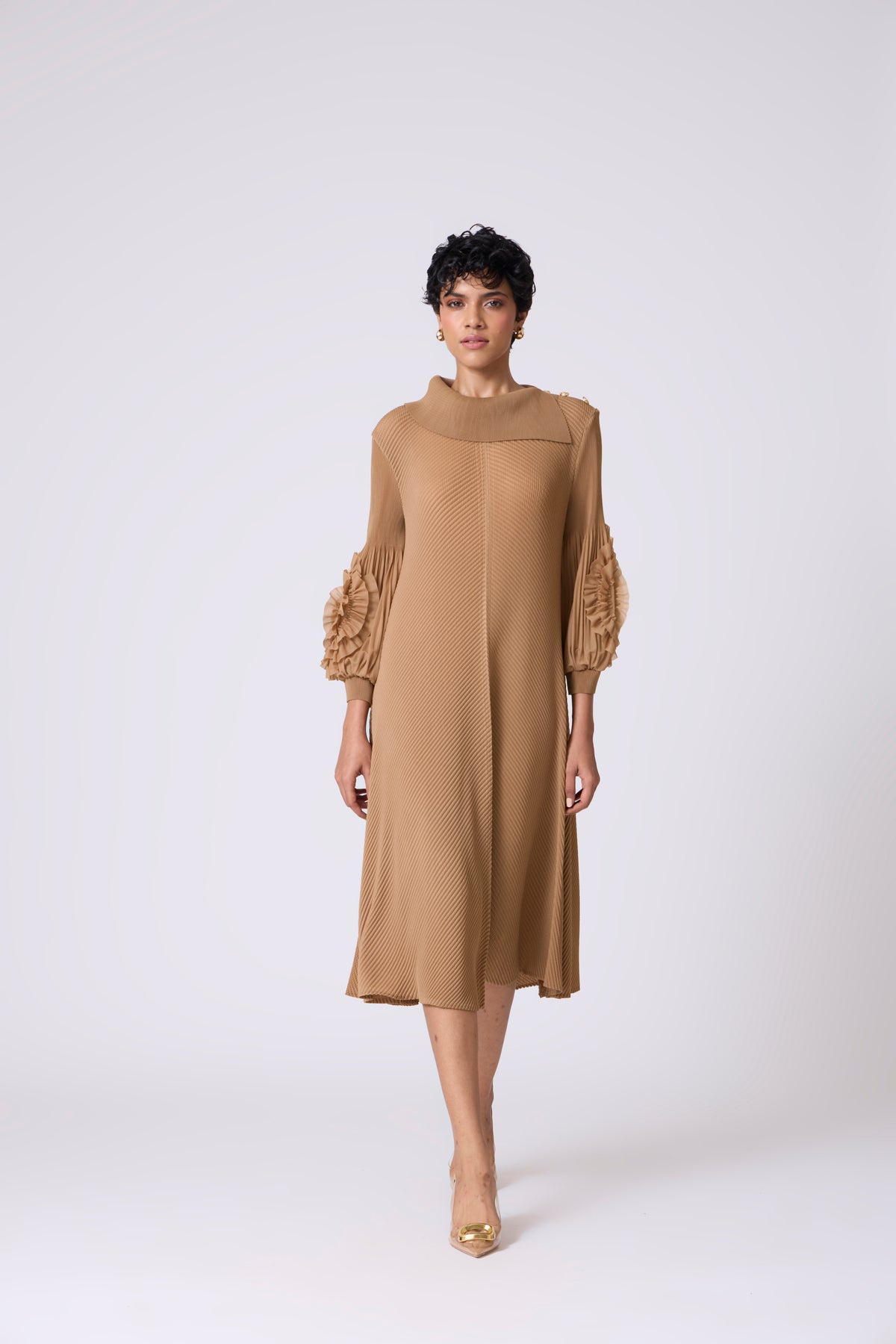 Hazel Dress - Camel
