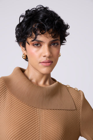 Hazel Dress - Camel