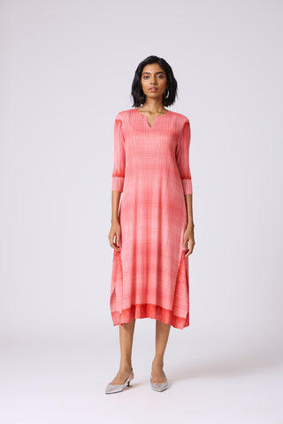 Nerissa Dress - Coral Sorbet