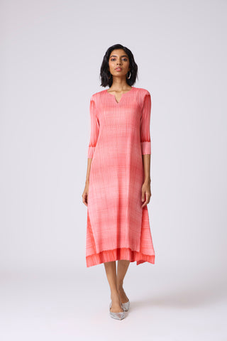 Nerissa Dress - Coral Sorbet