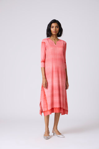 Nerissa Dress - Coral Sorbet