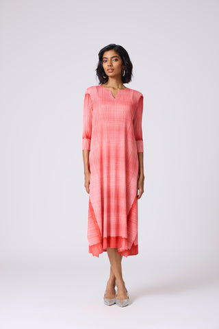 Nerissa Dress - Coral Sorbet