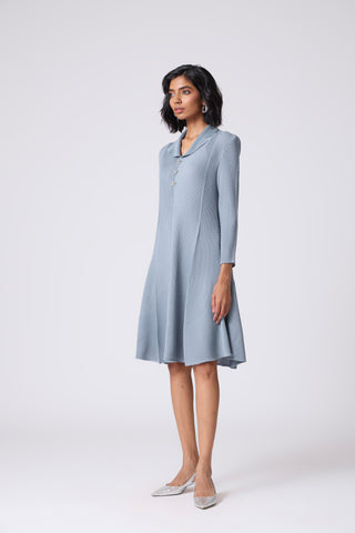 Iona Dress - Pastel Blue