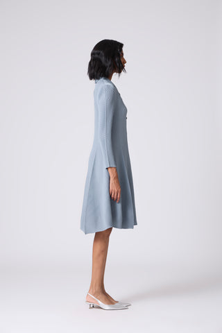 Iona Dress - Pastel Blue