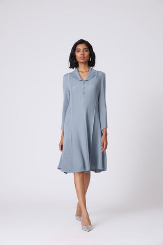 Iona Dress - Pastel Blue