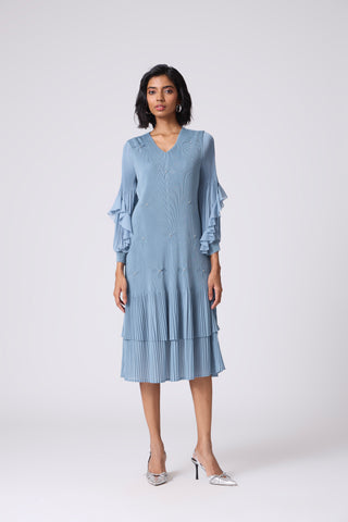 Sofia Dress - Cornflower Blue