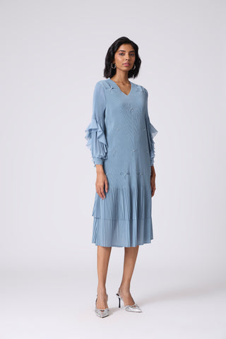 Sofia Dress - Cornflower Blue