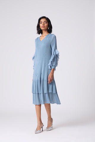 Sofia Dress - Cornflower Blue