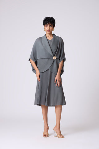 Fabiola Dress - Grey