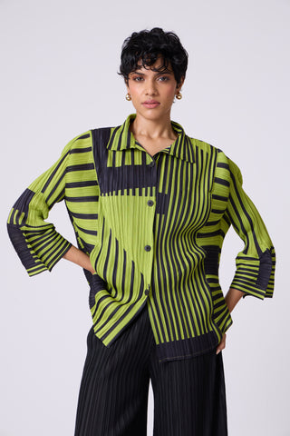 Maison Shirt - Green & Black