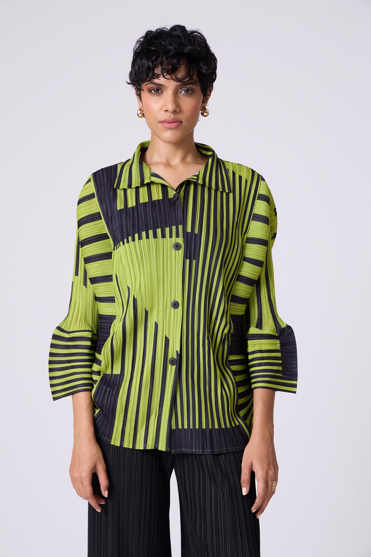 Maison Shirt - Green & Black