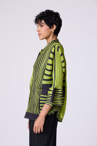 Maison Shirt - Green & Black