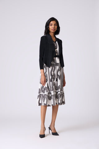 Cecillia Overlay Dress - Black
