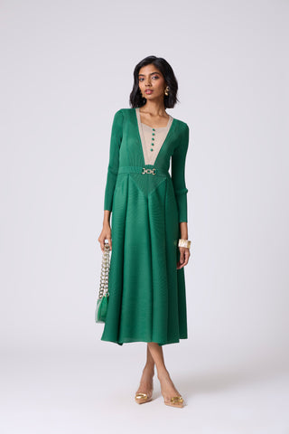 Ingrid Dress - Green