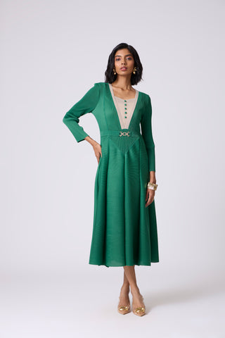 Ingrid Dress - Green