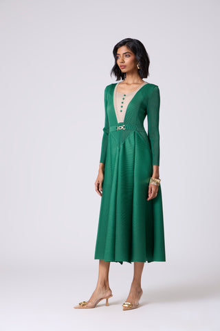 Ingrid Dress - Green