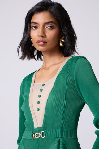 Ingrid Dress - Green