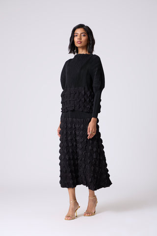Katya Skirt Set - Black