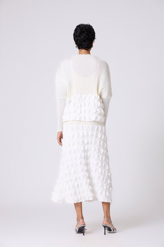 Katya Skirt Set - White