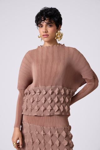 Katya Skirt Set - Dark Taupe