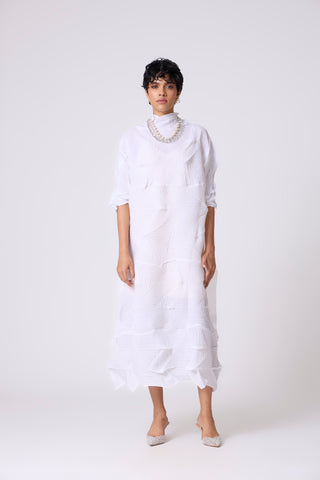 Mona Midi Dress - White