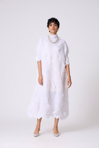 Mona Midi Dress - White