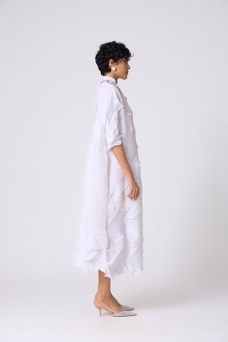 Mona Midi Dress - White