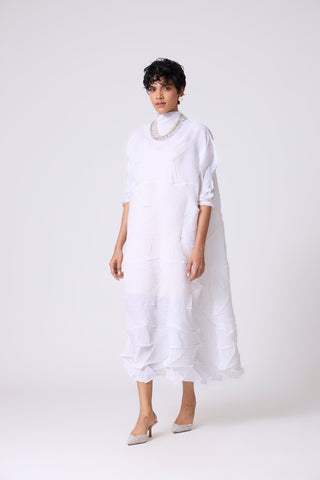 Mona Midi Dress - White