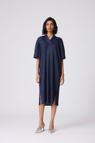 Anya Shift Dress - Navy