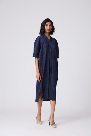 Anya Shift Dress - Navy
