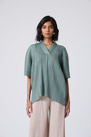 Anya Top - Steel Teal