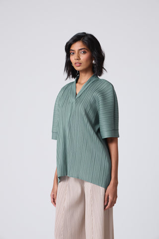 Anya Top - Steel Teal