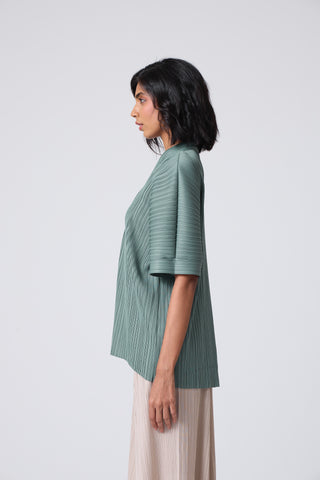 Anya Top - Steel Teal