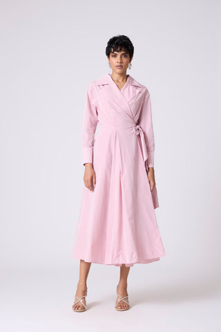 Eugenia Dress - Pastel Pink