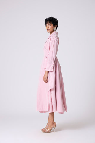 Eugenia Dress - Pastel Pink