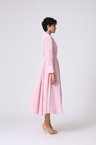 Eugenia Dress - Pastel Pink