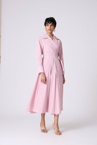 Eugenia Dress - Pastel Pink