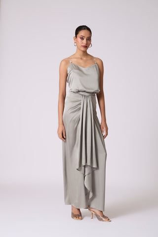 Renne Skirt - Silver Sage