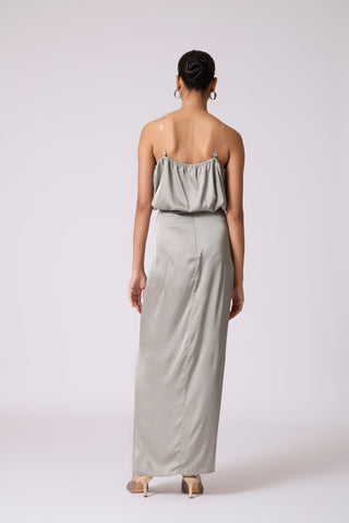 Renne Skirt - Silver Sage