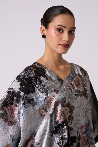 Sera Tunic Set - Metallic Black